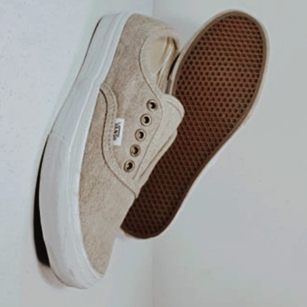 VANS 'Natural Linen Tan Pro'